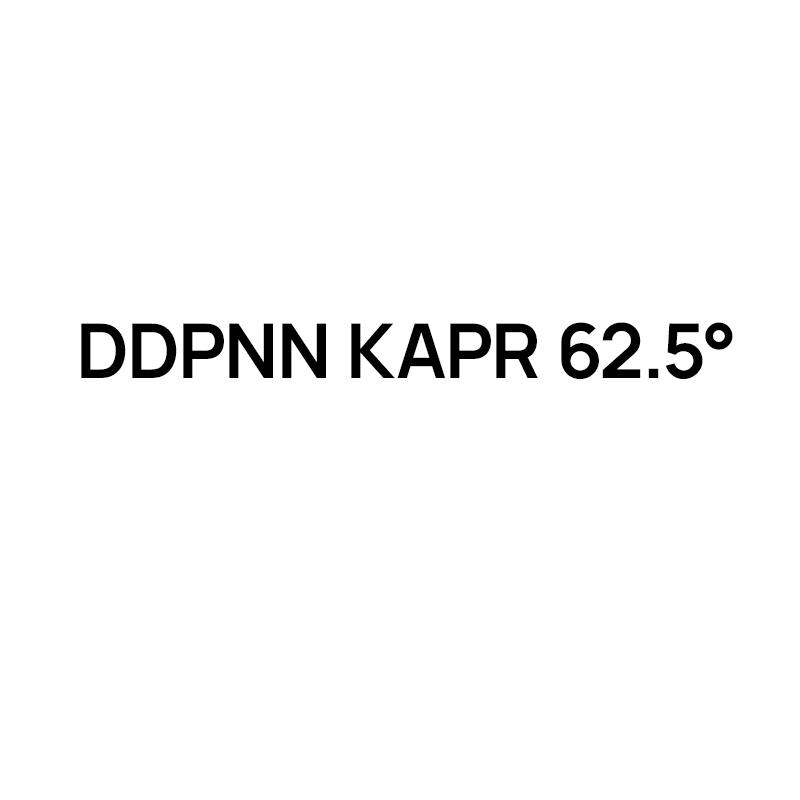 Державки DDPNN KAPR 62.5° для точения наружная обработка
