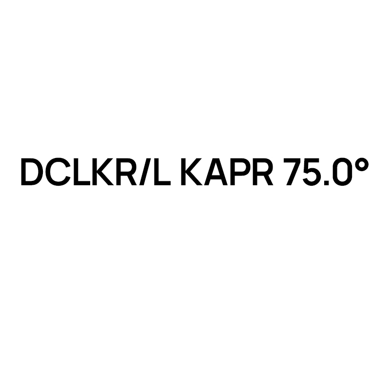Державки DCLKR/L KAPR 75.0° для точения