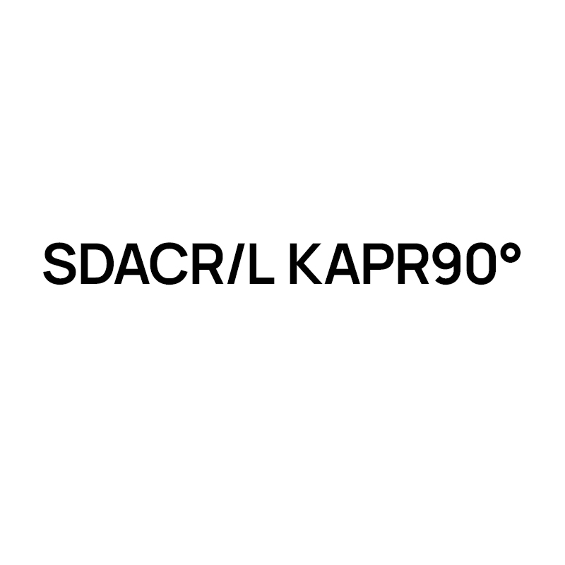 Державки SDACR/L KAPR90° для точения наружная обработка