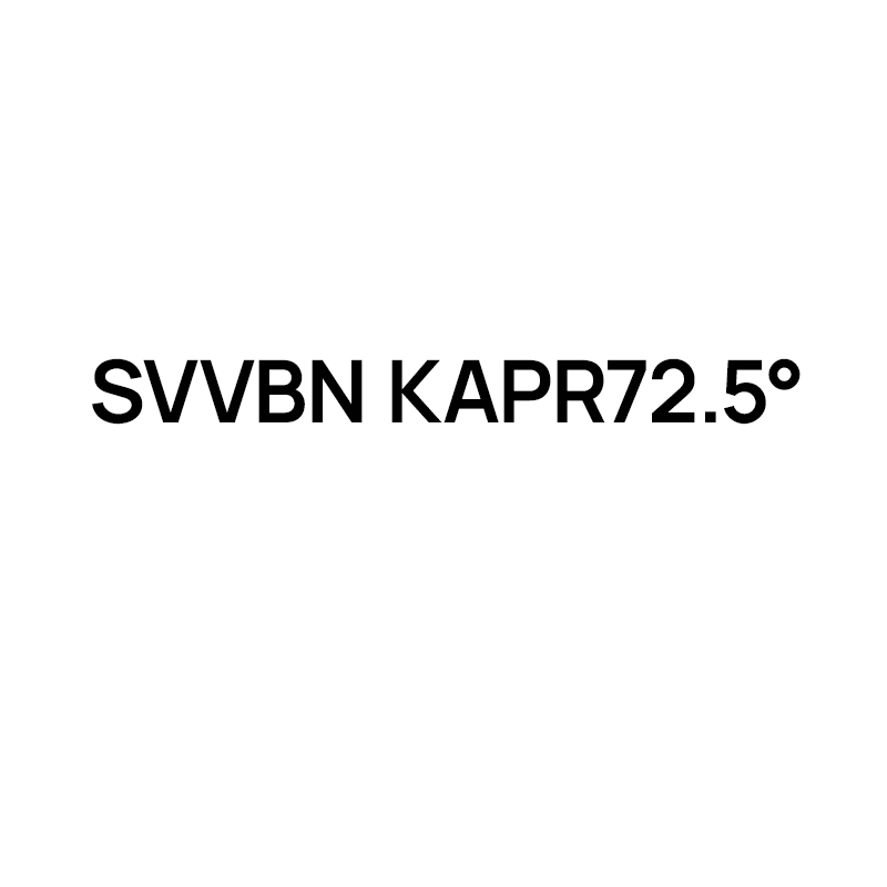 Державки SVVBN KAPR72.5° для точения наружная обработка