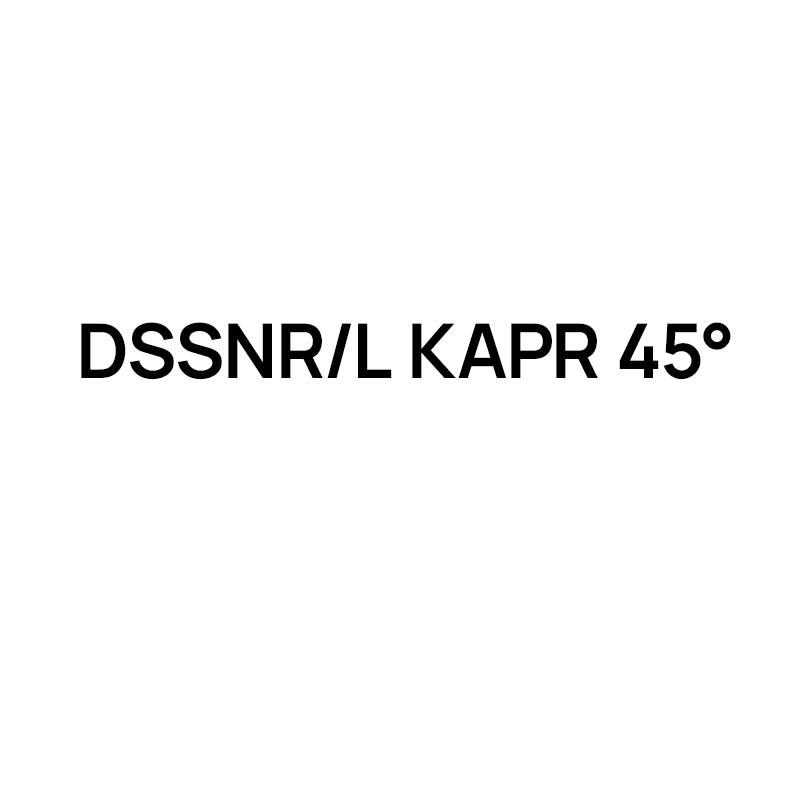 Державки DSSNR/L KAPR 45° для точения наружная обработка